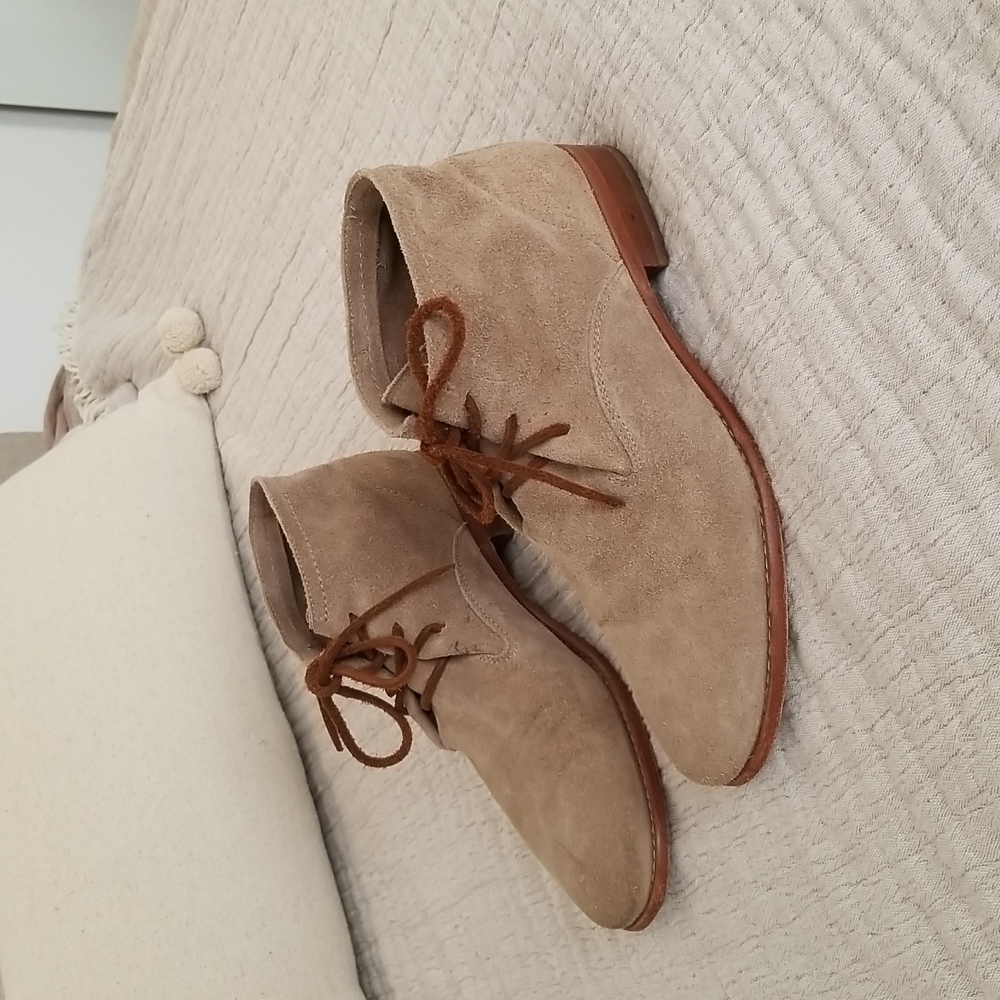 Frye suede ankle boot
